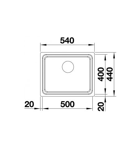 Blanco Etagon 500-U White