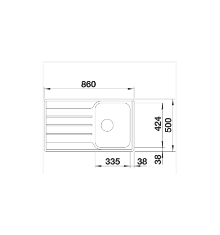 Blanco Lemis 45 S-IF