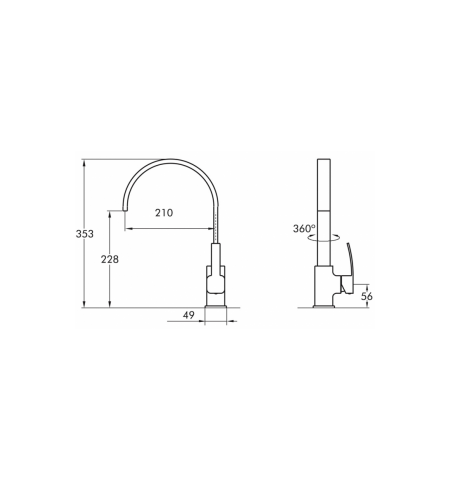 Blue Water Ontario Satin