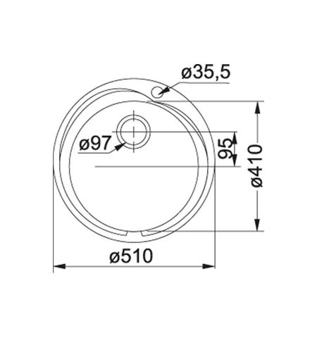 Franke Rotondo ROX 610-41 Franke Rotondo ROX 610-41