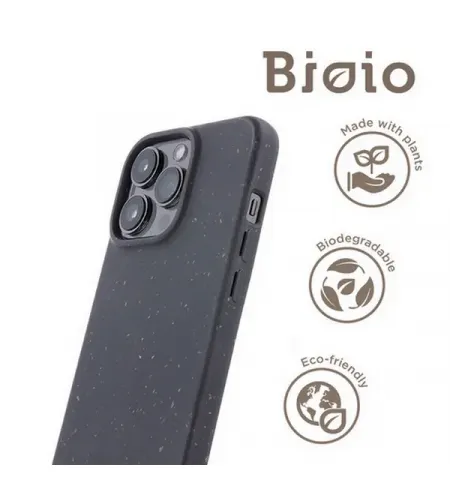 Чехол Forever Bioio - iPhone 15 Pro Max, Чёрный