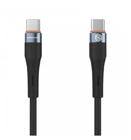 Зарядный кабель Nillkin Type-C to Type-C Cable, Flowspeed, USB Type-C/USB Type-C, 1,2м, Чёрный