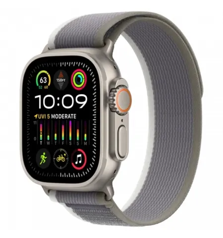Умные часы Apple Watch Ultra 2, 49мм, Зелёный | Серый