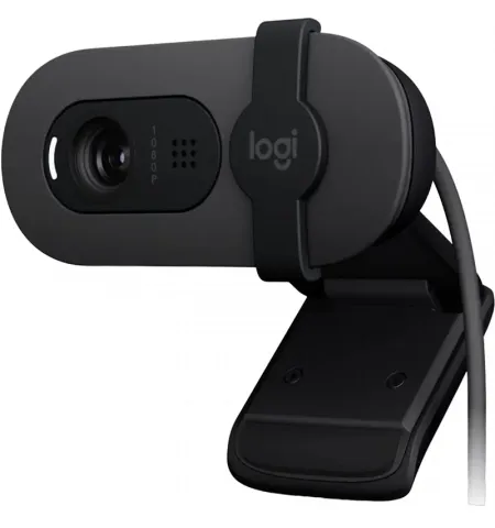 Веб-камера Logitech BRIO 100, 1920x1080, Чёрный