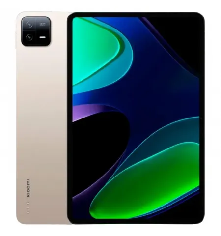 Планшет Xiaomi Xiaomi Pad 6, Wi-Fi, 8Гб/128Гб, Золотой