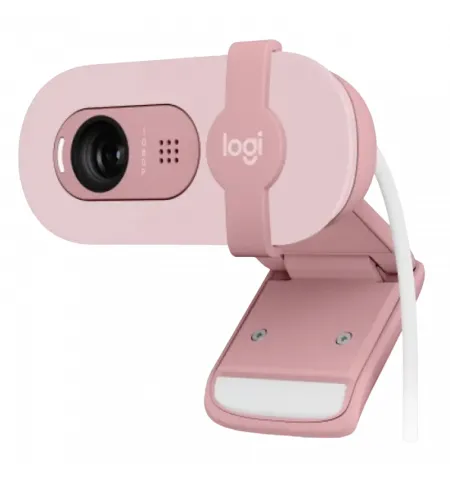 Веб-камера Logitech BRIO 100, 1920x1080, Розовый