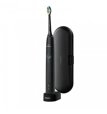 Электрическая звуковая зубная щетка Philips Sonicare ProtectiveClean 4300 HX6800/87, Чёрный