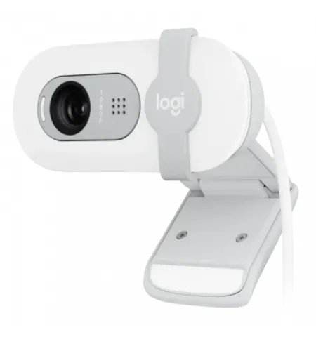 Веб-камера Logitech BRIO 100, 1920x1080, Белый