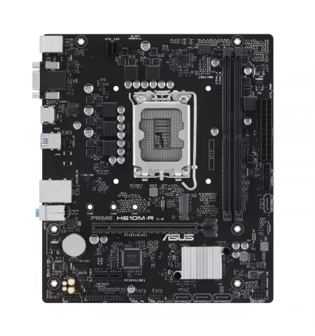 Материнская плата ASUS PRIME H610M-R-SI, LGA1700, Intel H610, Micro-ATX