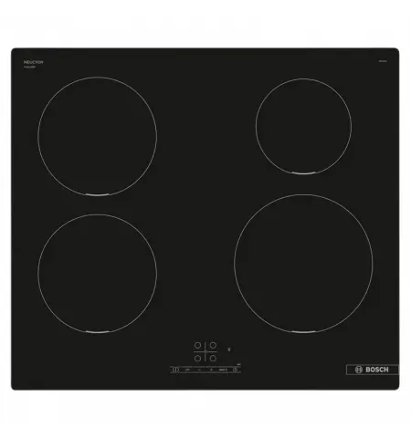 Индукционная варочная панель Bosch PUE611BB5E, Чёрный
