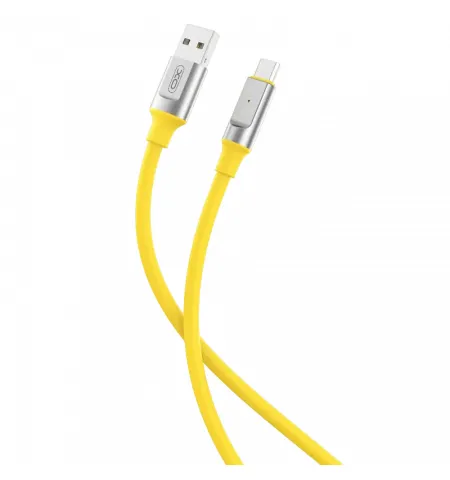 Кабель для передачи данных XO NB251, USB Type-A/micro-USB, 1м, Жёлтый