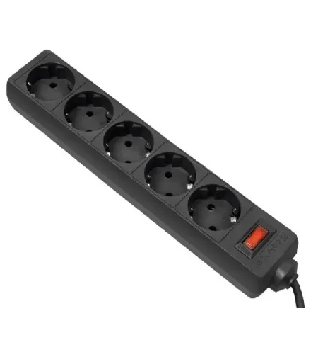 Surge Protector     for UPS,  1,8m, 5 Sockets, Ultra Power, black, UP3-B-1.8UPS