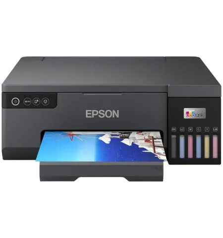 Фотопринтер Epson EcoTank L8050, A4, Чёрный