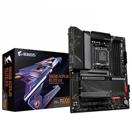 Материнская плата Gigabyte B650 AORUS ELITE AX rev1.0, AM5, AMD B650, ATX