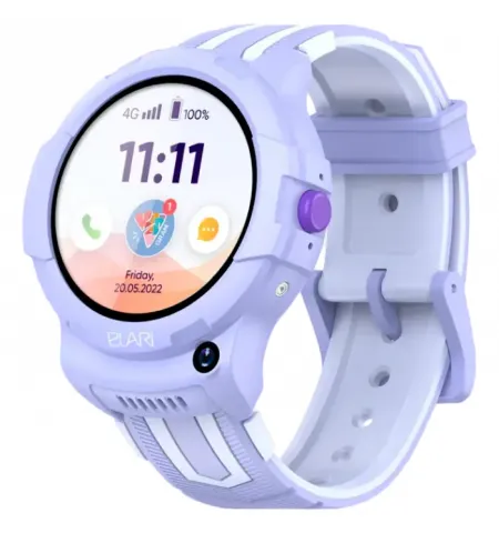 Детские часы Elari KidPhone 4G Wink, Фиолетовый