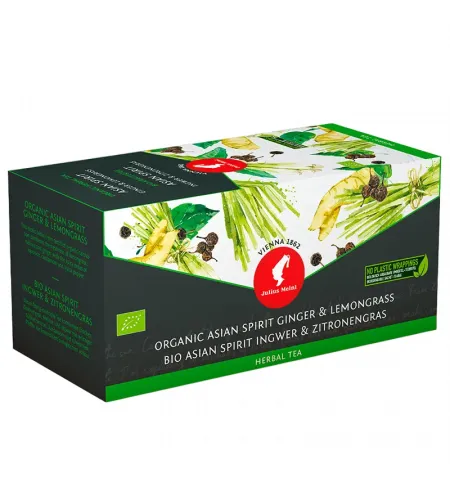 Пакетированный чай Julius Meinl Organic Asian Spirit Ginder Lemongrass