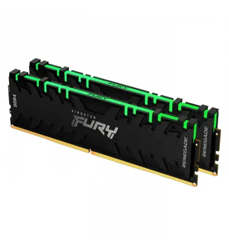 Оперативная память Kingston FURY Renegade RGB, DDR4 SDRAM, 3600 МГц, 64Гб, KF436C18RB2AK2/64