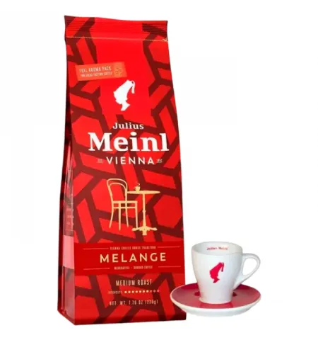 Набор кофе Julius Meinl Vienna Melange, 220 г + Чашка