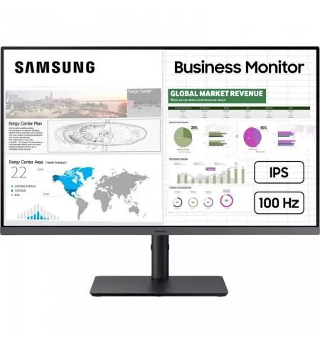 27" Монитор Samsung S27C430, IPS 1920x1080 FHD, Чёрный