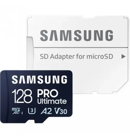 Карта памяти Samsung PRO Ultimate MicroSD, 128Гб (MB-MY128SA/WW)
