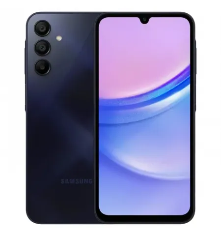 Смартфон Samsung Galaxy A15, 4Гб/128Гб, Чёрный
