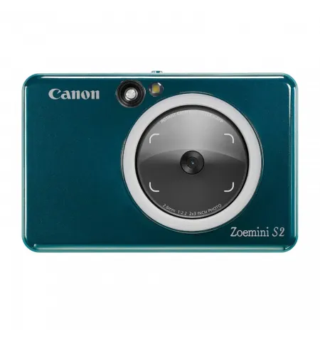 Фотопринтер Canon Zoemini S2 ZV223, 2.0” x 3.0”, Бирюзовый