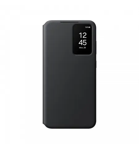 Чехол книжка Samsung Smart View Wallet for Galaxy S24+, Чёрный