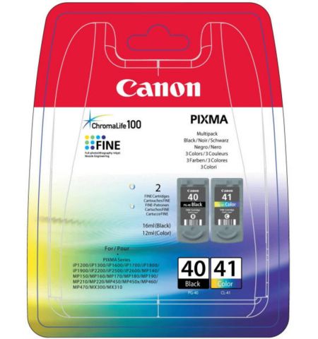Canon PG-40/CL-41 Multipack, PIXMA iP1200/MP140/150/160/170/MX300