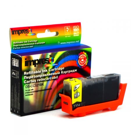 Impreso IMP-DS-CC521BK Black Refillable Cartridge Canon iP3600/4600