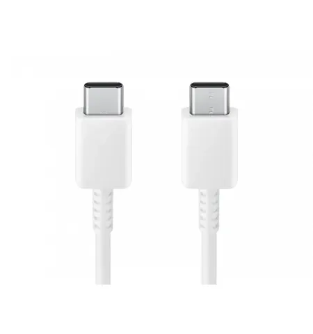 Кабель для зарядки и синхронизации Samsung USB-C to USB-C Cable 5A, USB Type-C/USB Type-C, 1,8м, Белый
