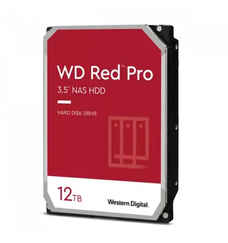 Жесткий диск Western Digital WD Red Pro, 3.5", 12 ТБ