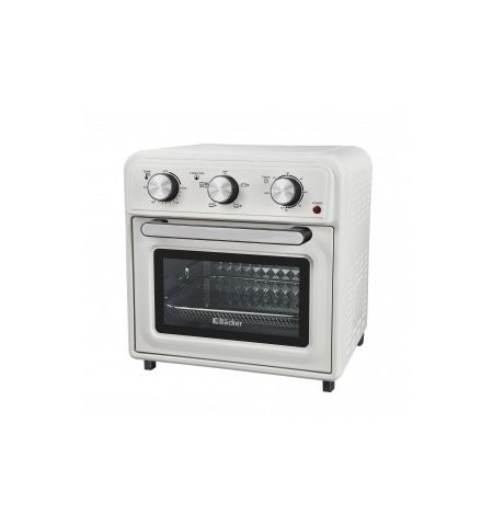 BO20A AirFryer White Backer Cuptor compact