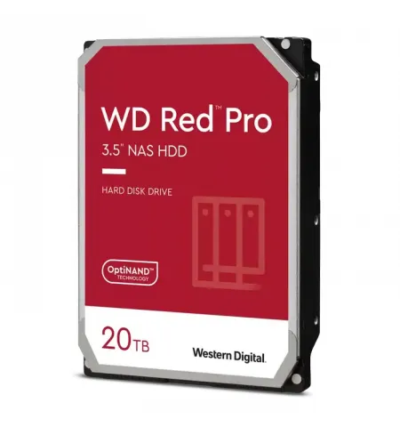 Жесткий диск Western Digital WD Red Pro, 3.5", 20 TB