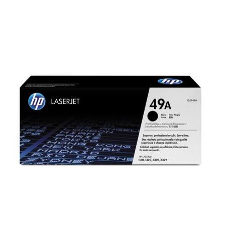 HP 49A (Q5949A) Black Cartridge for HP LaserJet 1160, 3392, 3390, 1320, 2500 p.