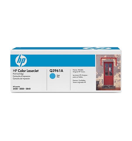 HP 122A (Q3961A) Cyan Cartridge for HP LaserJet 2840, 2550, 2820,