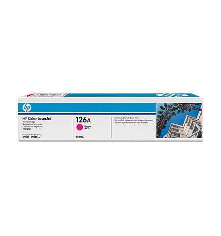 HP 126A (CE313A) Magenta Cartridge for HP Color LaserJet Pro CP1025, CP1025nw, 100 M175a, 100 M175nw, HP TopShot LaserJet Pro M275, 1000 p.