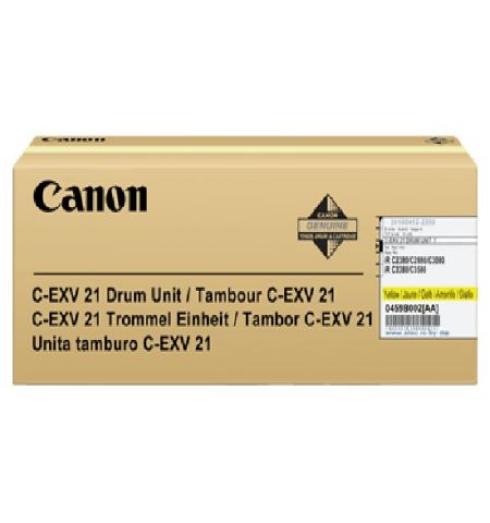 Drum Unit Canon C-EXV21 Yellow, 53 000 pages A4 at 5% for Canon iRC2380/3380