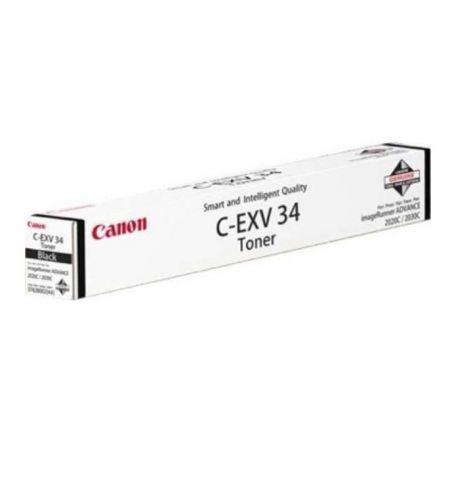 Toner Canon C-EXV34 Black, (420g/appr. 23000 pages 10%) for Canon iRC2020L/20i/25i/30L/30i
