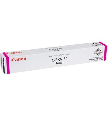 Toner Canon C-EXV34 Magenta, (270g/appr. 19000 pages 10%) for Canon iRC2020L/20i/25i/30L/30i