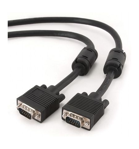 Cable VGA - 1.8m - Cablexpert CC-PPVGA-6B, 1.8 m, Premium VGA HD15M/HD15M