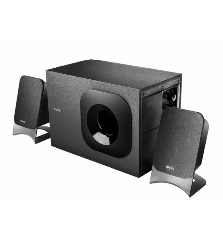 Edifier M1370BT (Bluetooth)  Black,  2.1/ 34W (18W+ 2x8W) RMS, Input type: Bluetooth & 3.5mm line-in jack, sub. wooden, (sub.5" + satl.2,75")