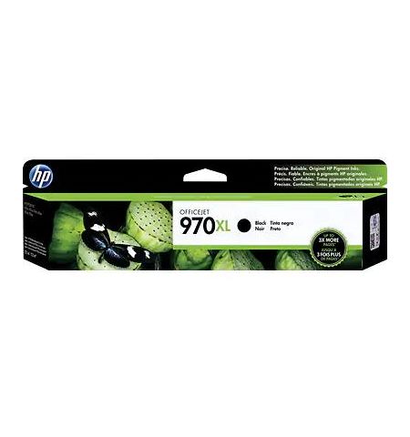 HP 970XL High Yield Black Original Ink Cartridge, up to 9200 pages