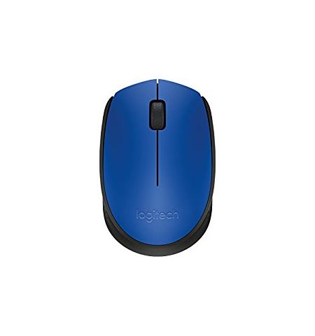 Logitech Wireless Mouse M171 Blue, Optical Mouse for Notebooks,
