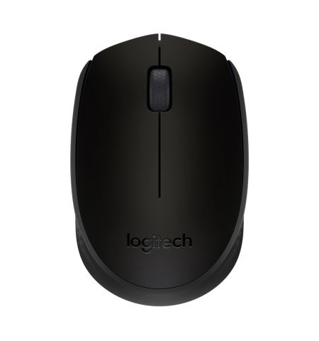 Logitech Wireless Mouse M171 Black, Optical Mouse for Notebooks,