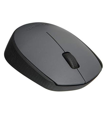 Logitech Wireless Mouse M170 Grey, Optical Mouse for Notebooks,