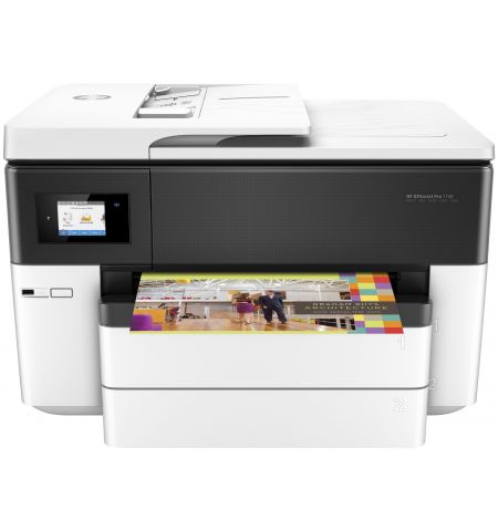 MFD HP OfficeJet Pro 7740 Wide /  A3 / Wi-Fi / Ethernet / Duplex / ADF / Fax / White