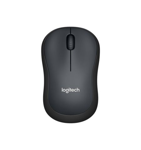 Logitech Wireless Mouse M220 Black, Silent Optical Mouse for Notebooks,