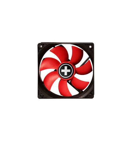 140mm Case Fan - XILENCE XPF140.R.PWM Fan, Performance C, 140x140x25mm, 700rpm, <30dBa, 62.05CFM, hydro bearing, 4Pin with PWM,  Black/Red