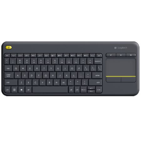 Logitech Wireless Touch Keyboard K400 Plus, Multi-touch touchpad,