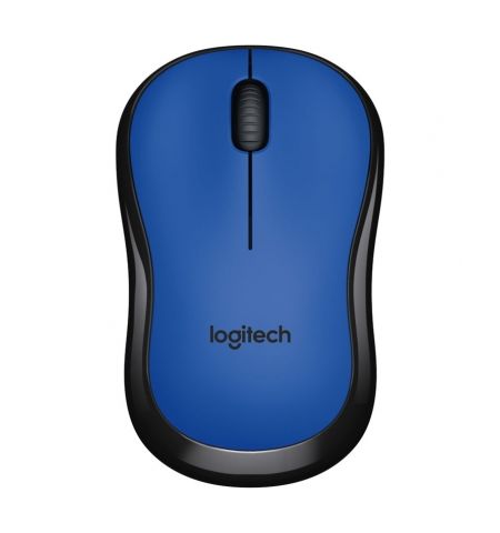 Logitech Wireless Mouse M220 Blue, Silent Optical Mouse for Notebooks,